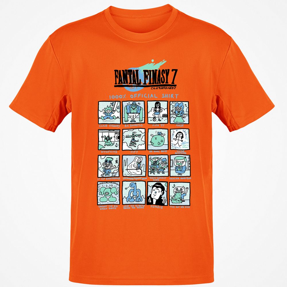 Classic Unisex T-Shirt - 7VMZG2T4 - Orange - 8
