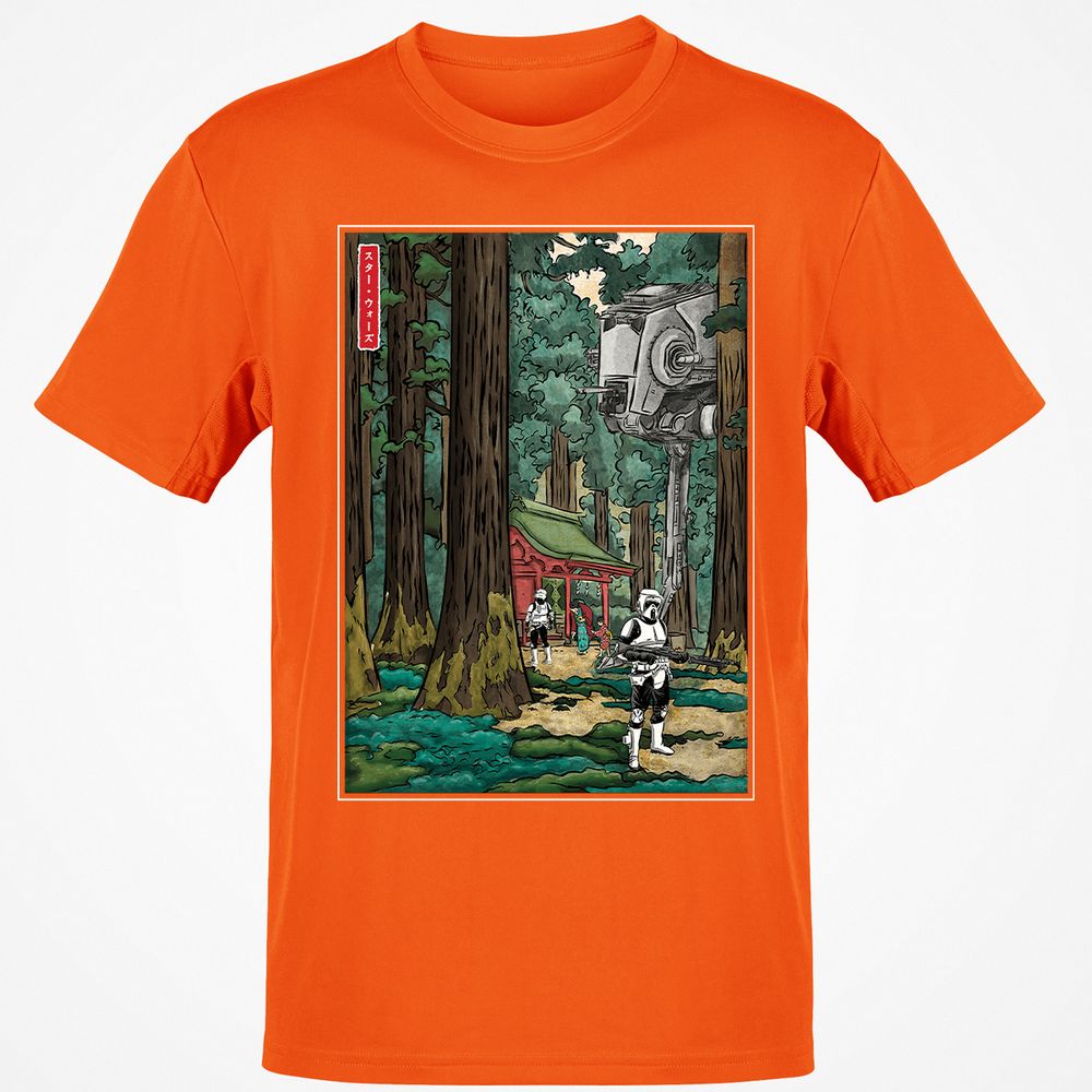 Classic Unisex T-Shirt - 5C8LXR9P - Orange - 8