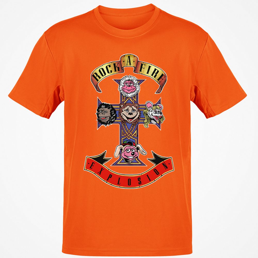 Classic Unisex T-Shirt - QVY2L4WZ - Orange - 8