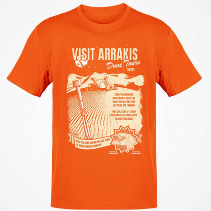 Classic Unisex T-Shirt - 6RD5PJ2U - Orange - 8
