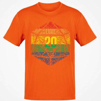 Classic Unisex T-Shirt - MAQTXENB - Orange - 8