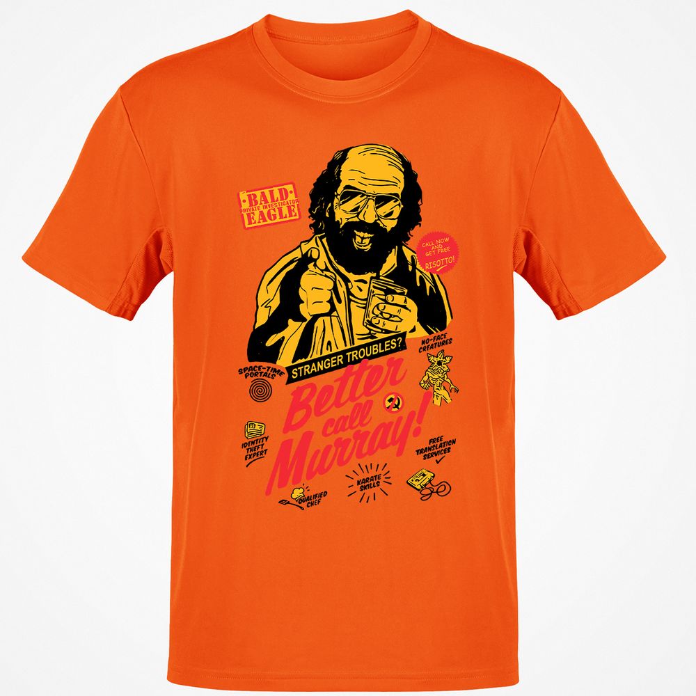 Classic Unisex T-Shirt - 5W3VB6WR - Orange - 8