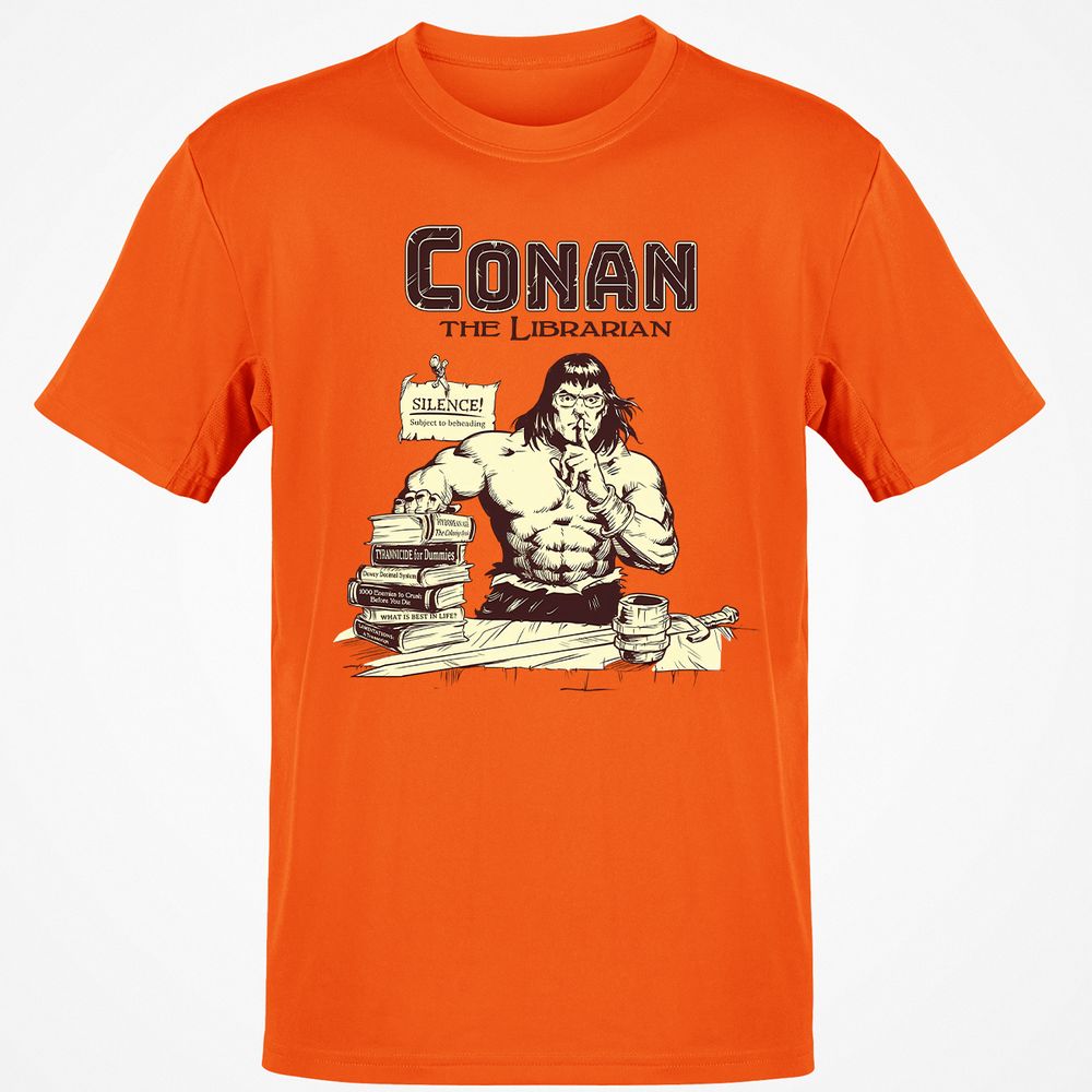 Classic Unisex T-Shirt - RLK3KZQ9 - Orange - 8