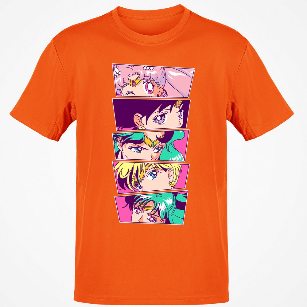 Classic Unisex T-Shirt - Q2AMUS9J - Orange - 8