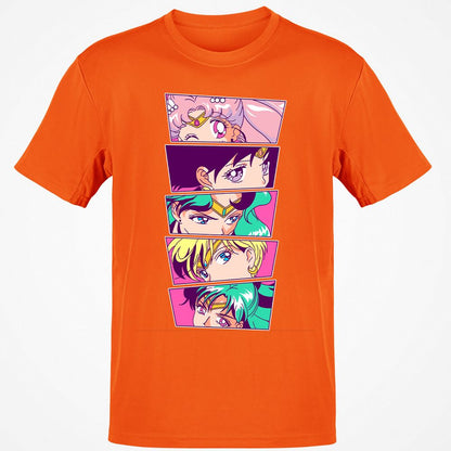 Classic Unisex T-Shirt - Q2AMUS9J - Orange - 8