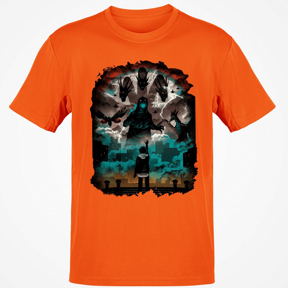 Classic Unisex T-Shirt - EGBAD7VD - Orange - 8
