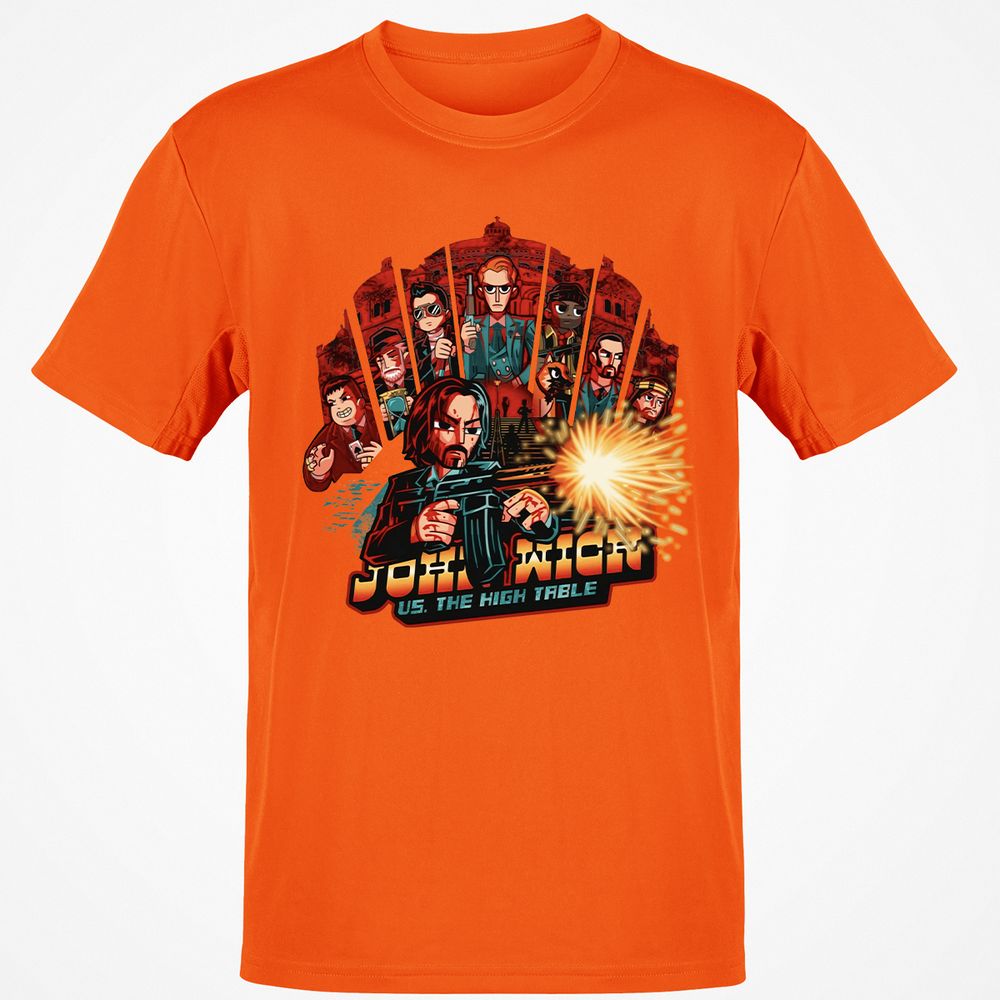 Classic Unisex T-Shirt - 6EBAD6AE - Orange - 8