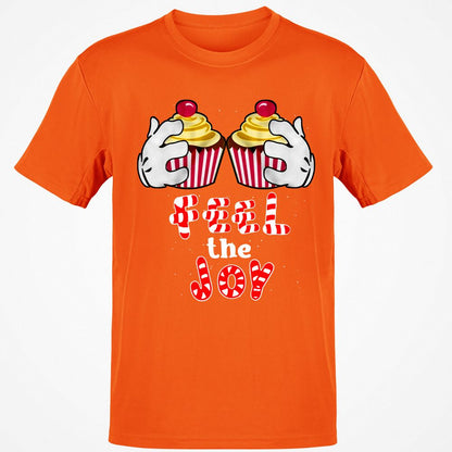 Classic Unisex T-Shirt - 56XZNHGK - Orange - 8
