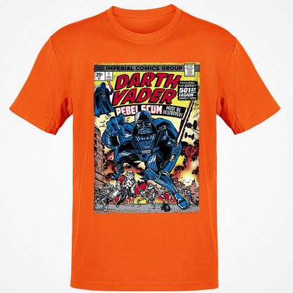 Classic Unisex T-Shirt - H8WLJU74 - Orange - 8