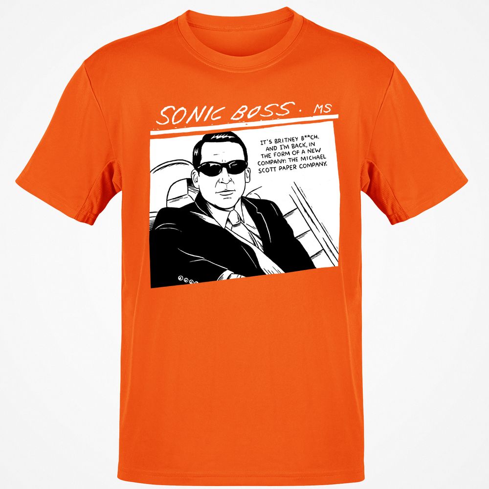 Classic Unisex T-Shirt - UVDT1HNS - Orange - 8