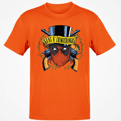 Classic Unisex T-Shirt - TXJ7V2ZK - Orange - 8