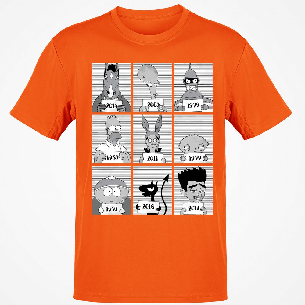 Classic Unisex T-Shirt - YS54VVJY - Orange - 8