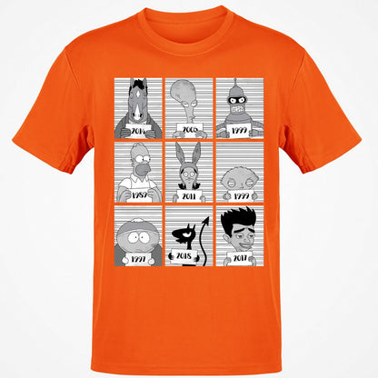 Classic Unisex T-Shirt - YS54VVJY - Orange - 8