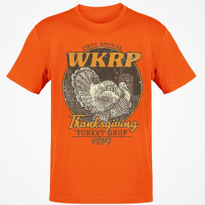 WKRP Turkey Drop - Orange - 8