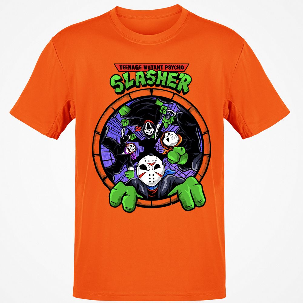 Classic Unisex T-Shirt - 9L3KTWQP - Orange - 8