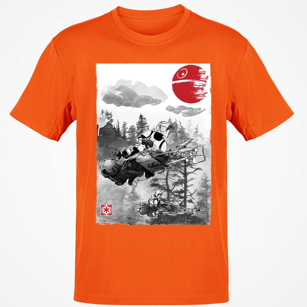 Classic Unisex T-Shirt - EJSTQMGF - Orange - 8