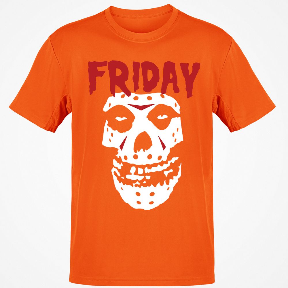 Classic Unisex T-Shirt - VCKRZQMX - Orange - 8