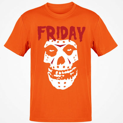 Classic Unisex T-Shirt - VCKRZQMX - Orange - 8