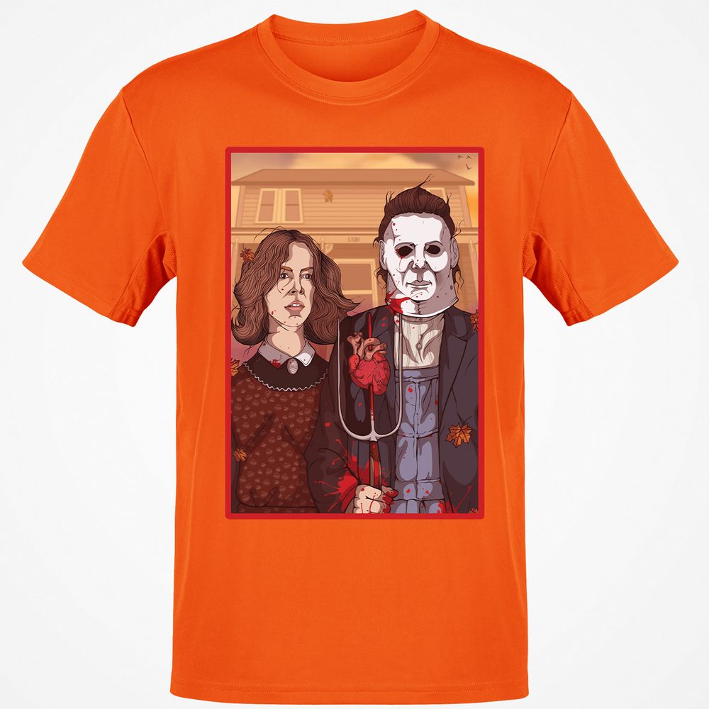 Classic Unisex T-Shirt - WJ17UDMV - Orange - 8