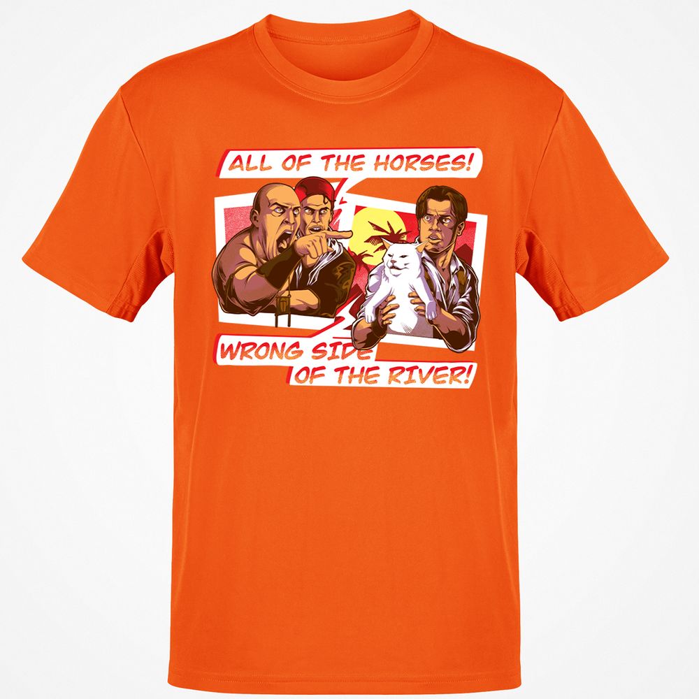 Classic Unisex T-Shirt - ECE7SUDT - Orange - 8