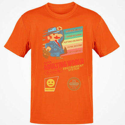 Classic Unisex T-Shirt - ZSSUBUB9 - Orange - 8