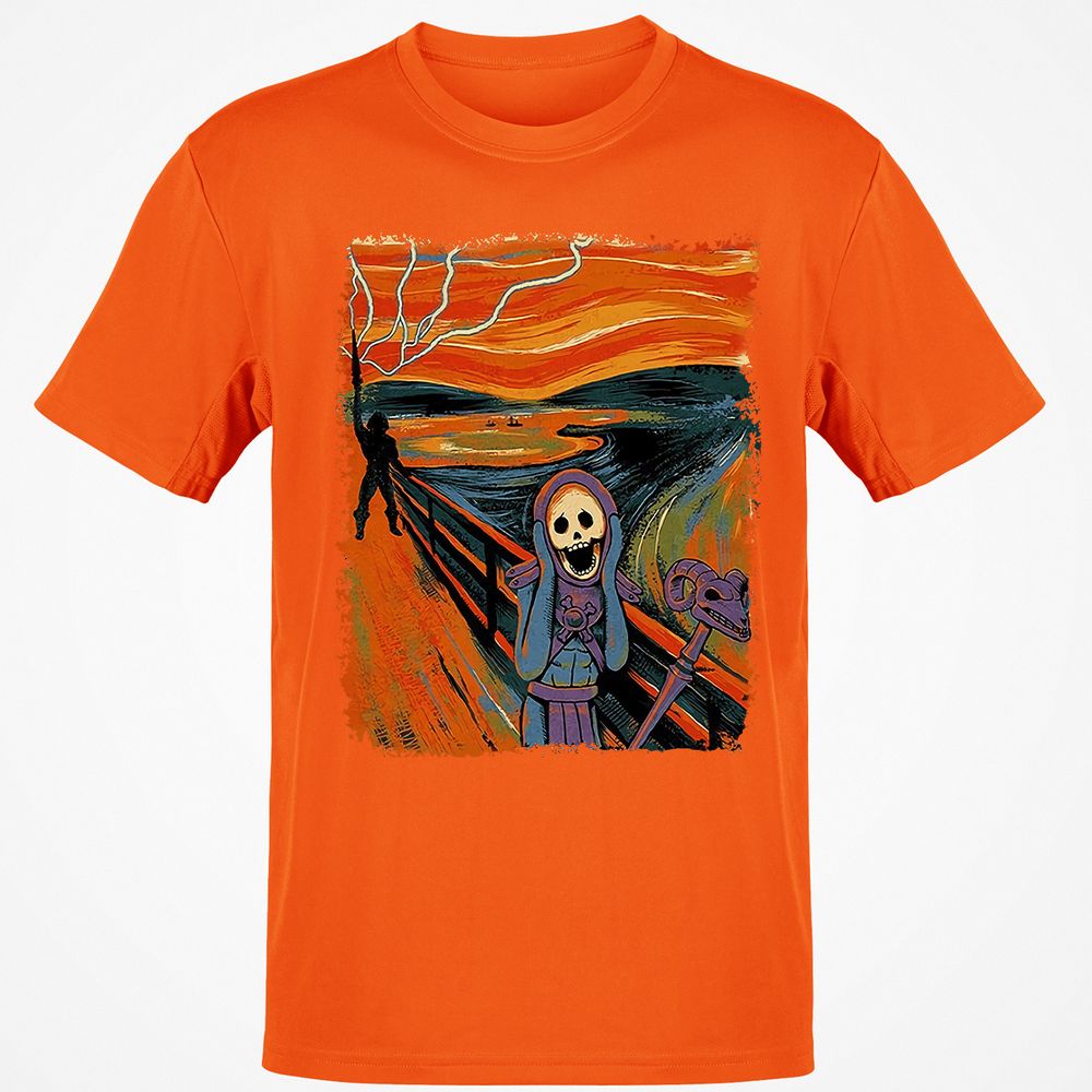 Classic Unisex T-Shirt - RX9WU1QH - Orange - 8