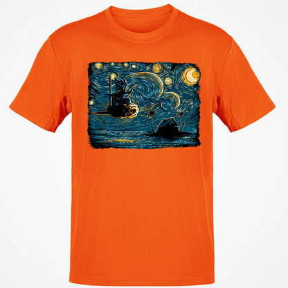 Classic Unisex T-Shirt - YQG5NFG3 - Orange - 8