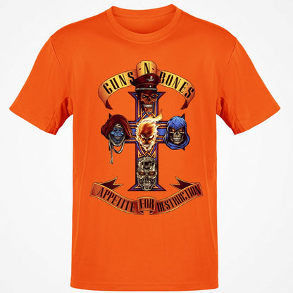 Classic Unisex T-Shirt - CKRBGR4T - Orange - 8