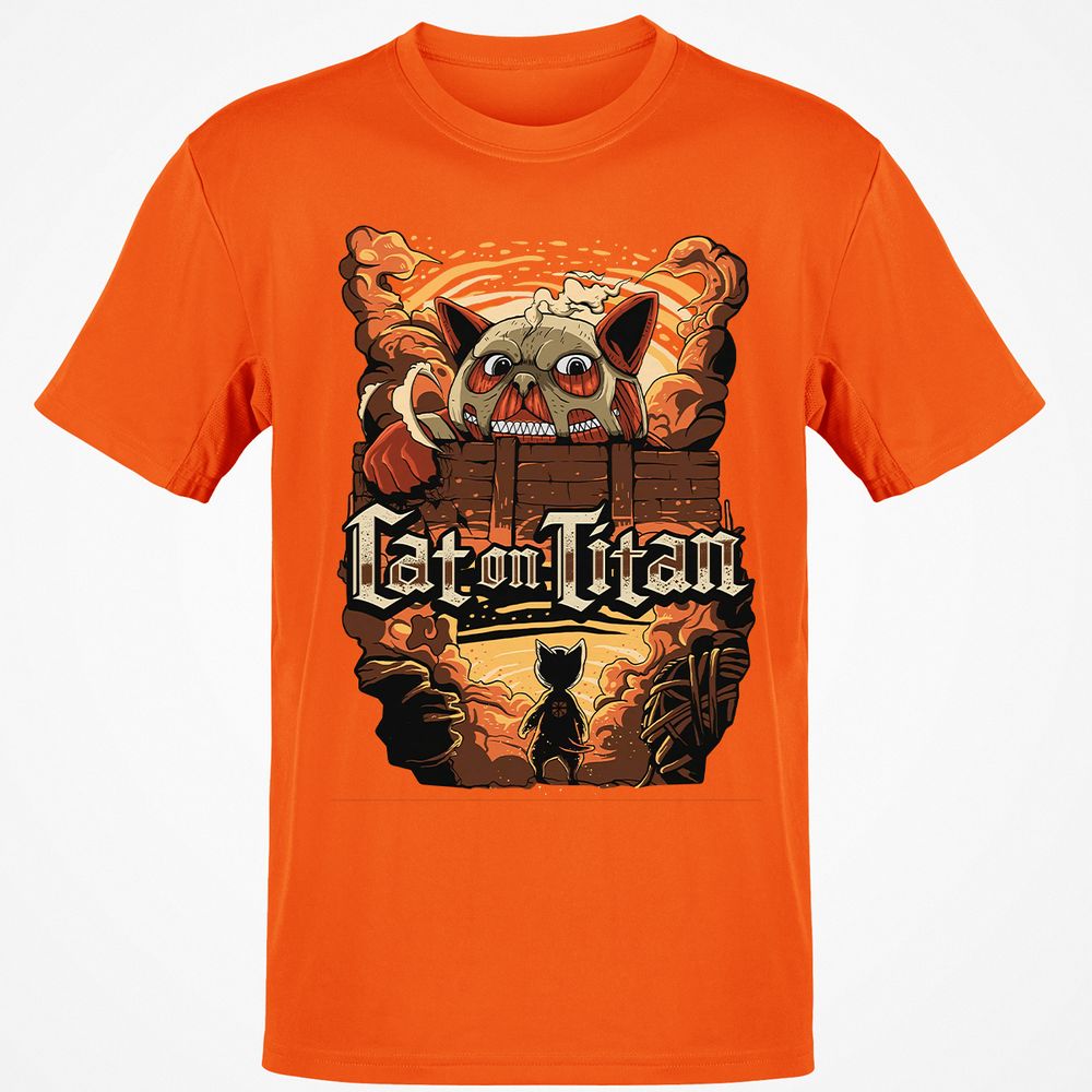 Classic Unisex T-Shirt - ZFLLVS5B - Orange - 8