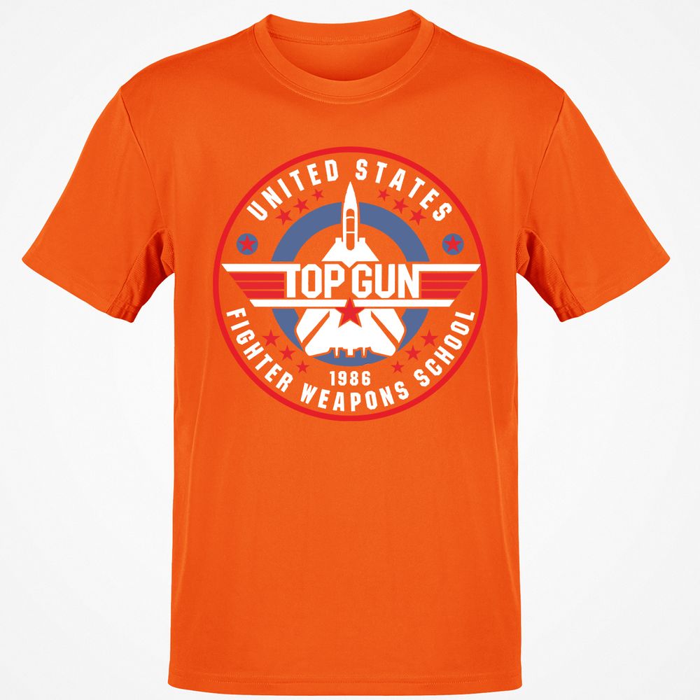 Classic Unisex T-Shirt - LQY7SGJ3 - Orange - 8