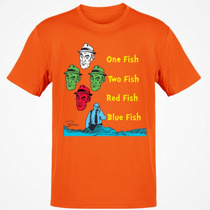 Classic Unisex T-Shirt - 1PRJW5QY - Orange - 8