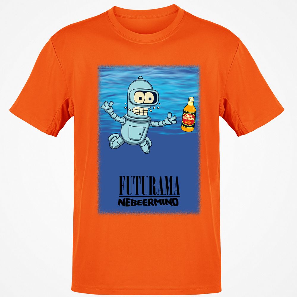 Classic Unisex T-Shirt - ZU4MGFEV - Orange - 8