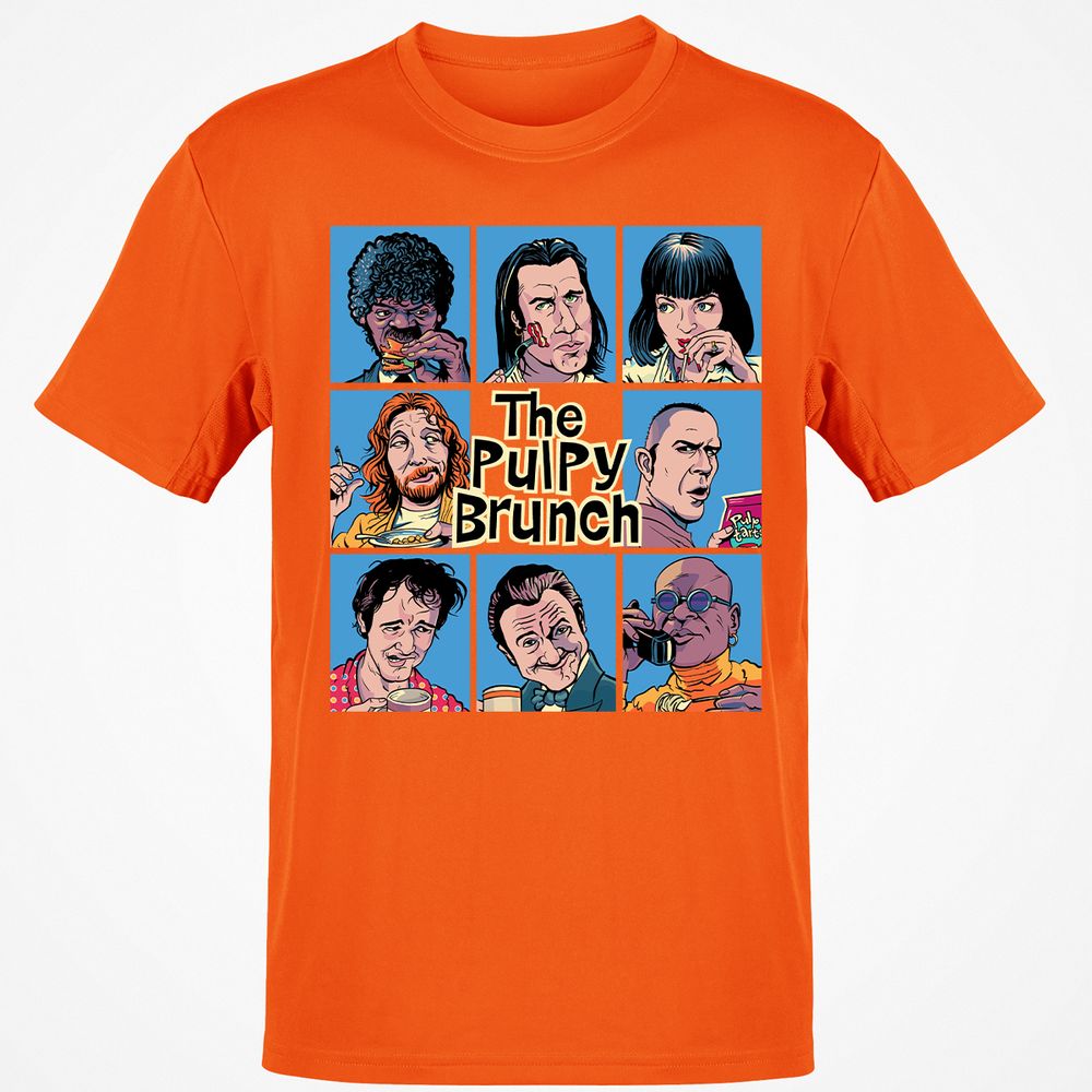 Classic Unisex T-Shirt - 4L4A3N6A - Orange - 8