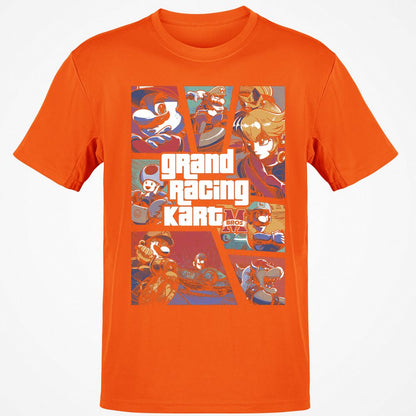 Classic Unisex T-Shirt - AH4JLA9V - Orange - 8