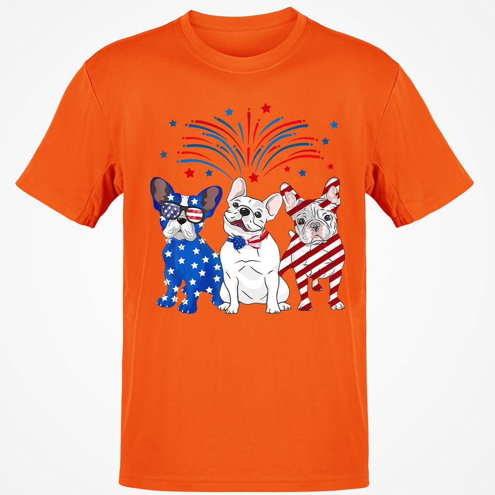 Classic Unisex T-Shirt - B943QRSL - Orange - 8