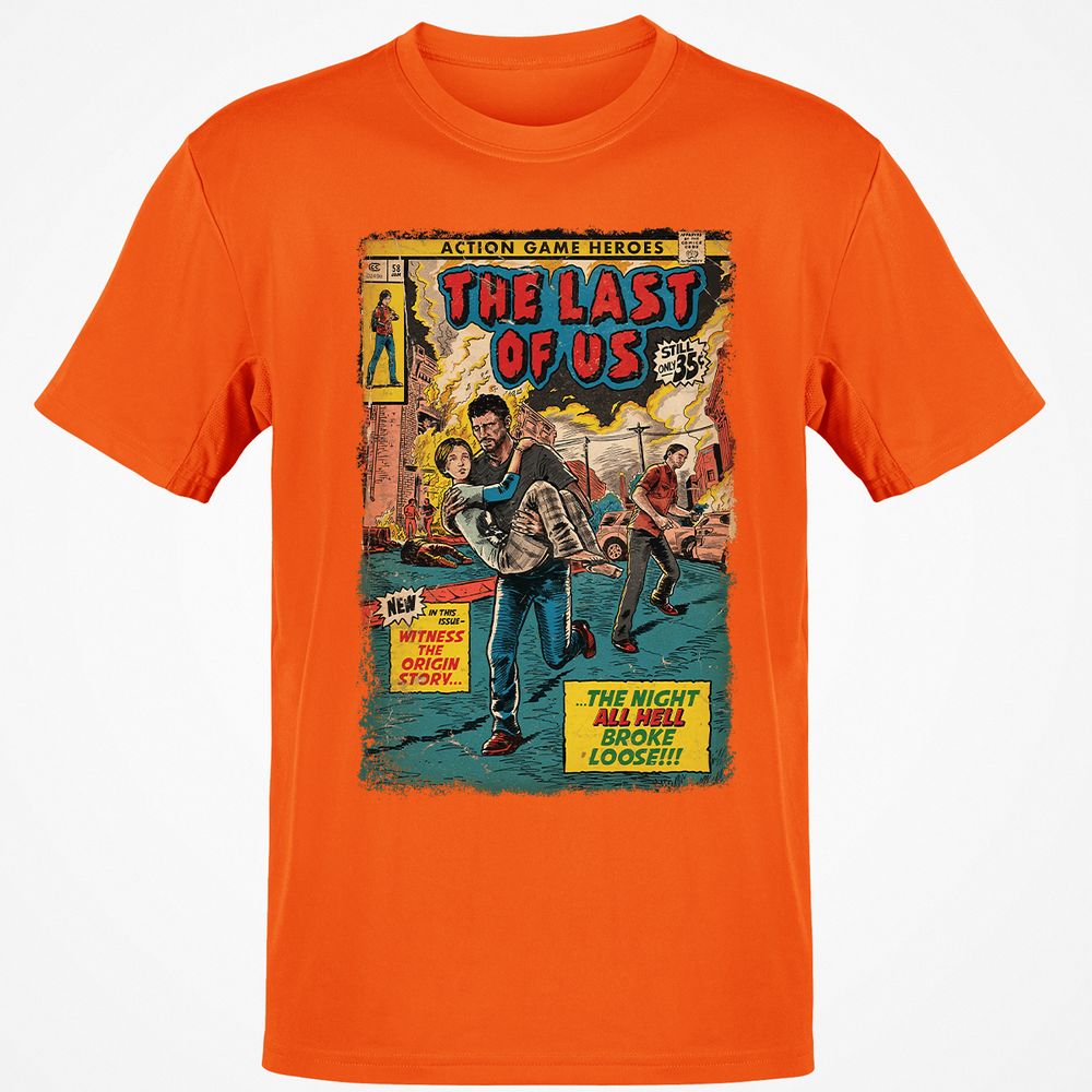 Classic Unisex T-Shirt - T5BV9Z1Y - Orange - 8