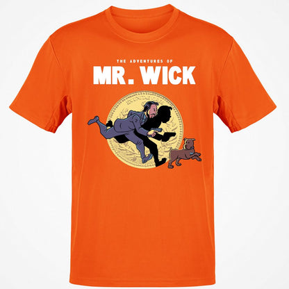 Classic Unisex T-Shirt - RZ3BDEXA - Orange - 8