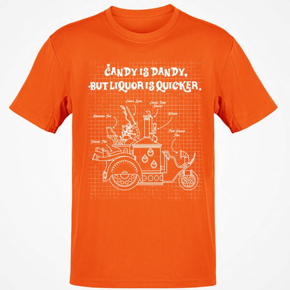 Classic Unisex T-Shirt - 83UK5LDR - Orange - 8