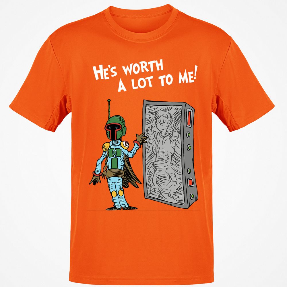 Classic Unisex T-Shirt - YGMX4YEJ - Orange - 8