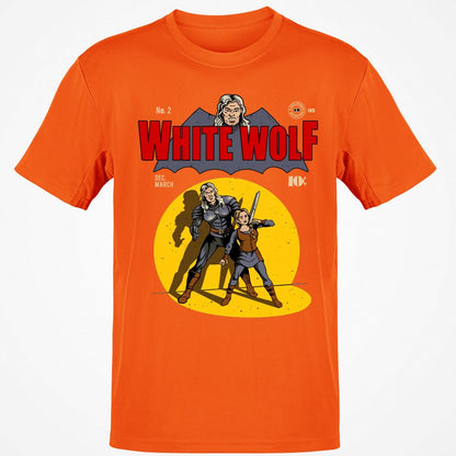 Classic Unisex T-Shirt - V9TFDE4X - Orange - 8