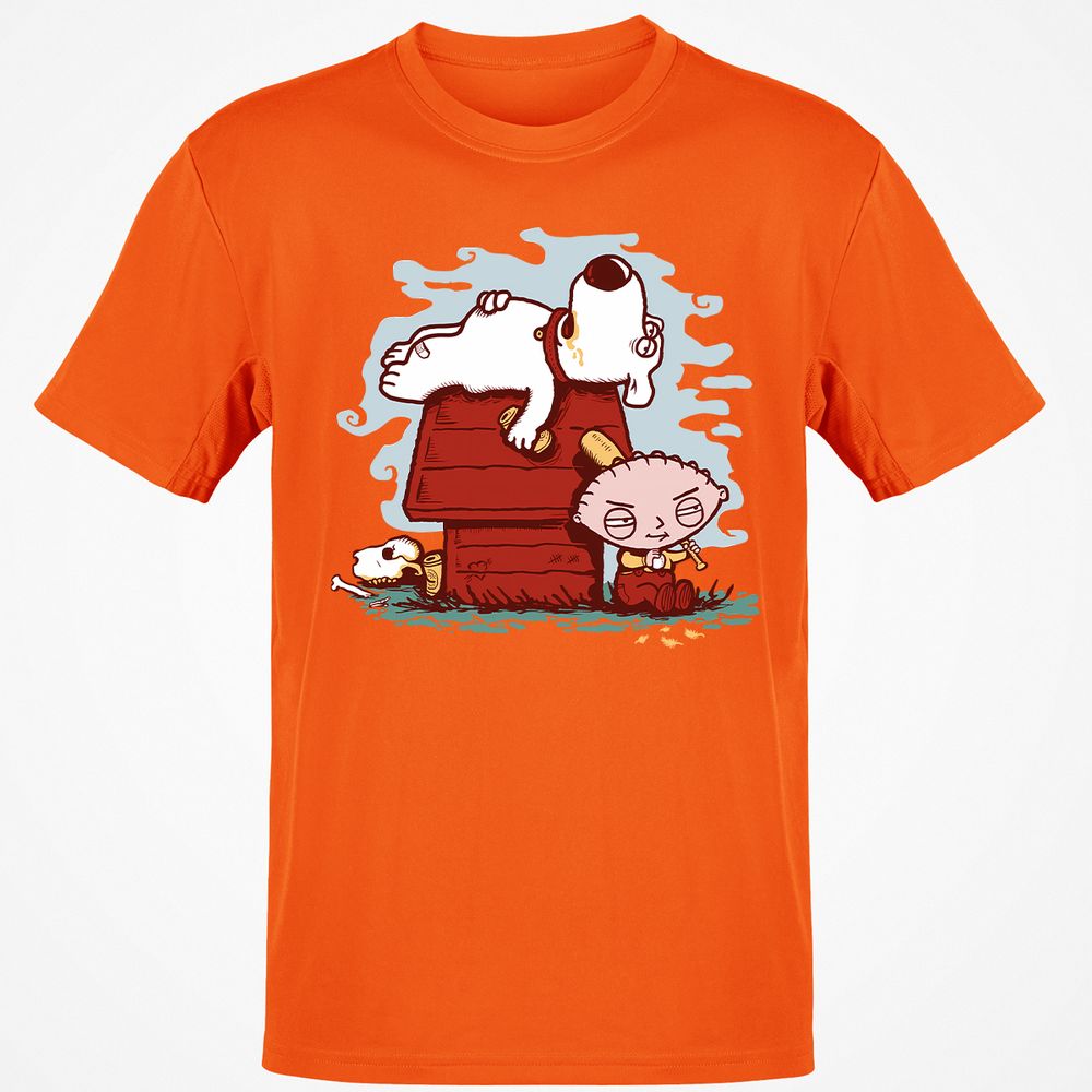 Classic Unisex T-Shirt - YR9XRKVS - Orange - 8