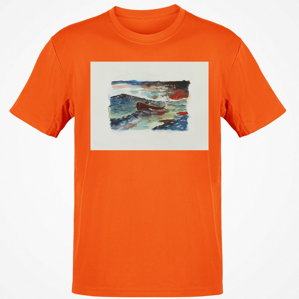 Classic Unisex T-Shirt - GHEZDJBG - Orange - 8