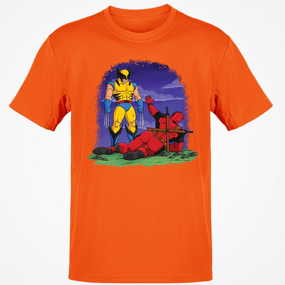 Classic Unisex T-Shirt - FDCQYXAU - Orange - 8