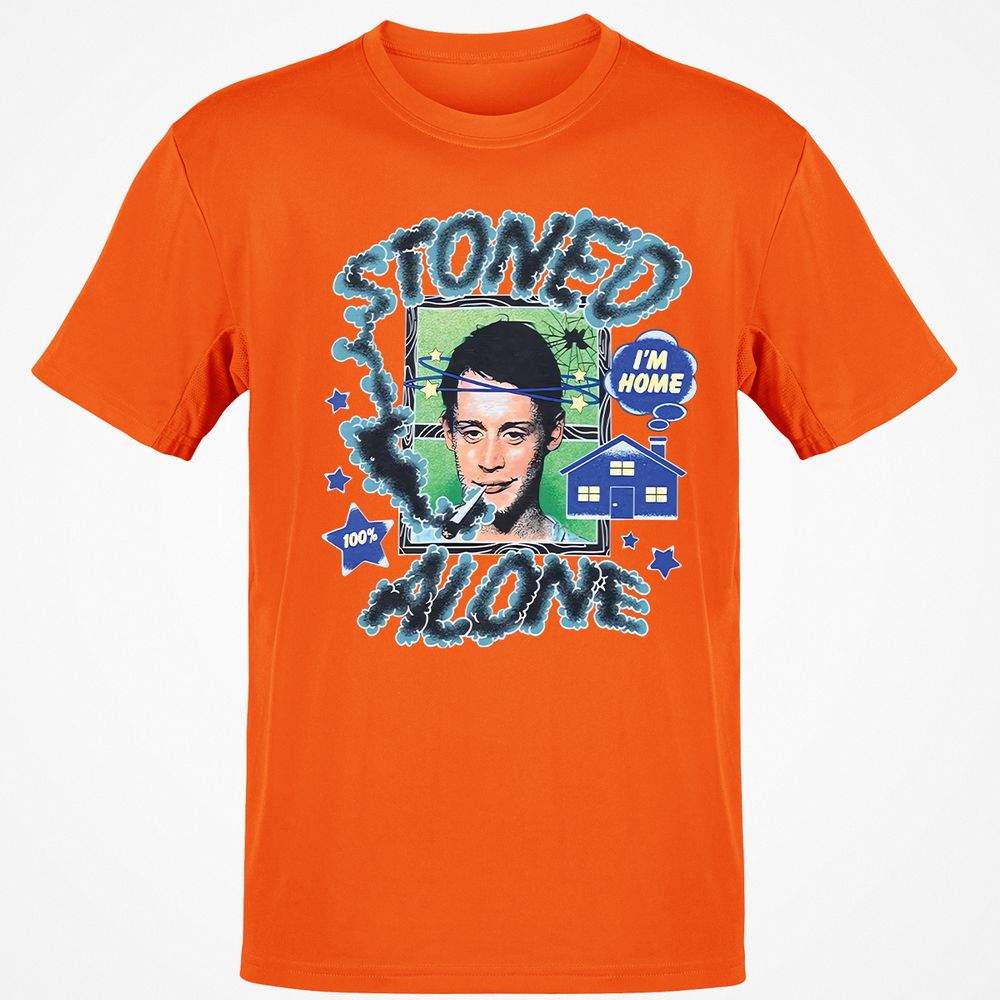 Stoned home alone - Orange - 8