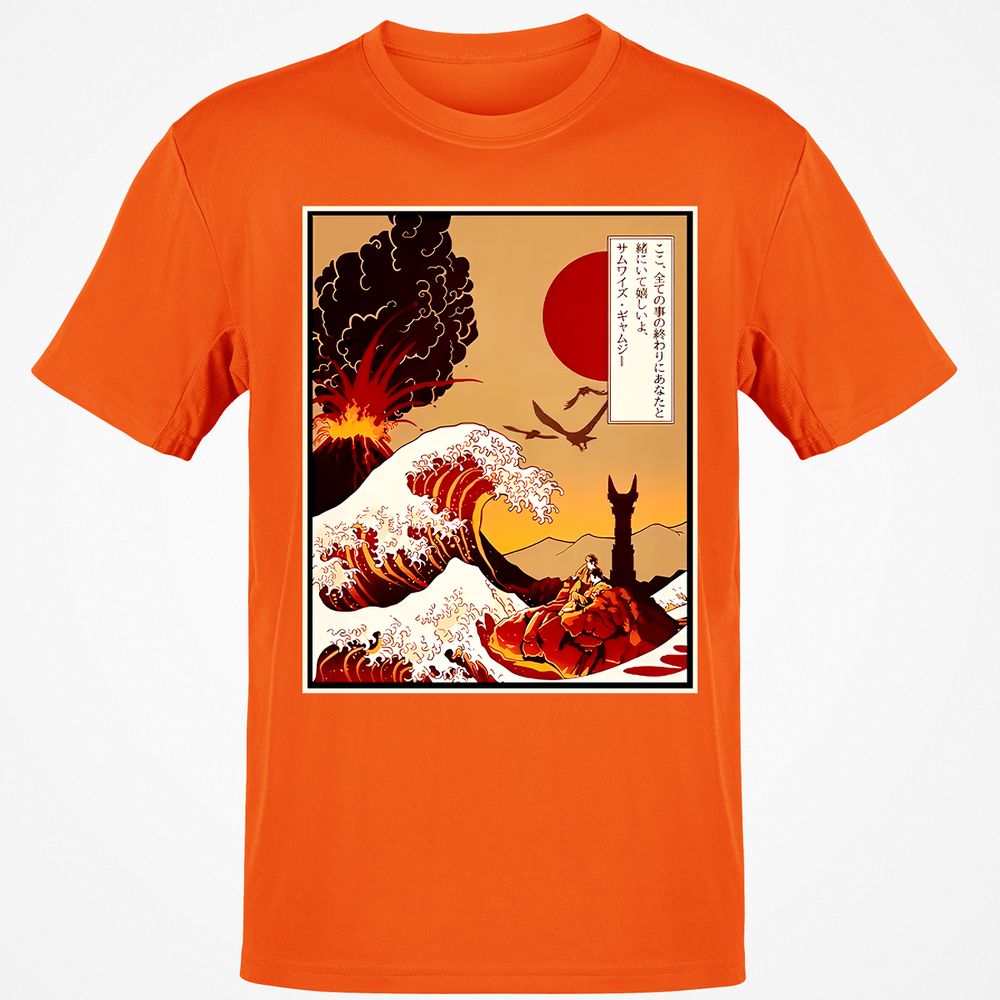 Classic Unisex T-Shirt - QHHZ5APF - Orange - 8