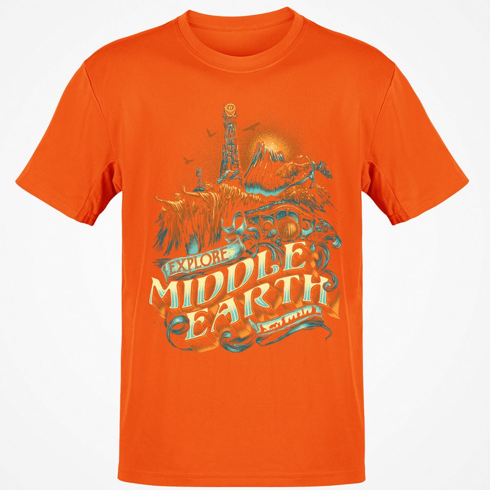 Classic Unisex T-Shirt - PMKBKJW8 - Orange - 8
