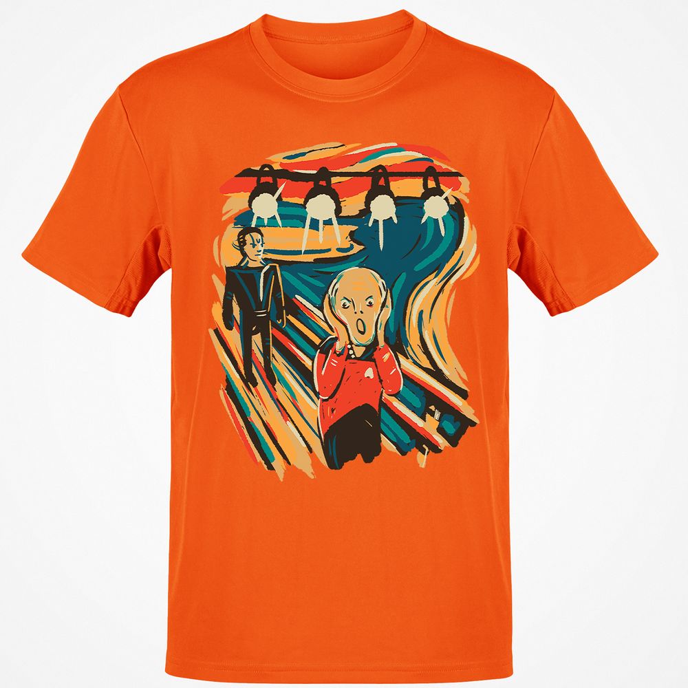 Classic Unisex T-Shirt - RQJEUNAQ - Orange - 8