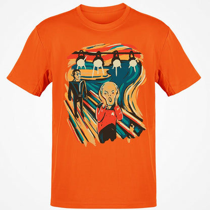 Classic Unisex T-Shirt - RQJEUNAQ - Orange - 8