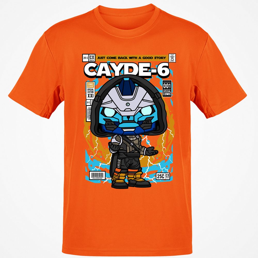 Classic Unisex T-Shirt - P6YCEA4U - Orange - 8