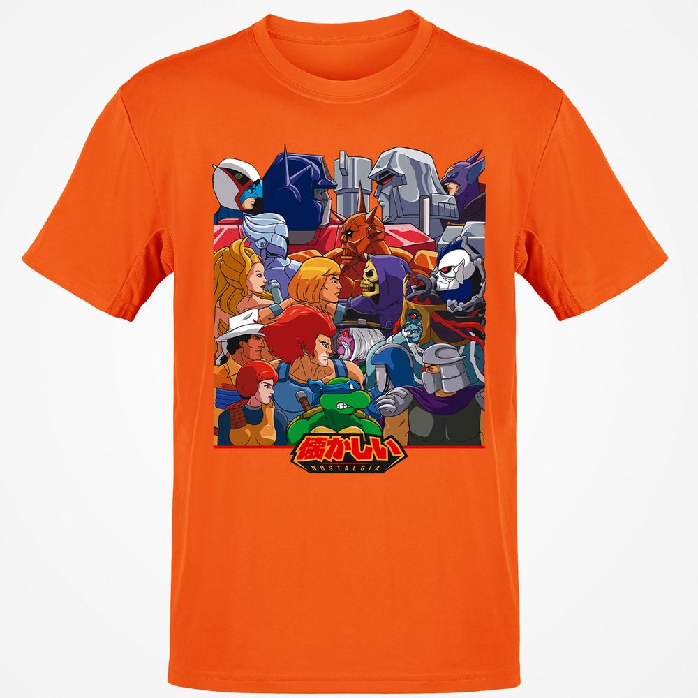 Classic Unisex T-Shirt - D83VMX4R - Orange - 8